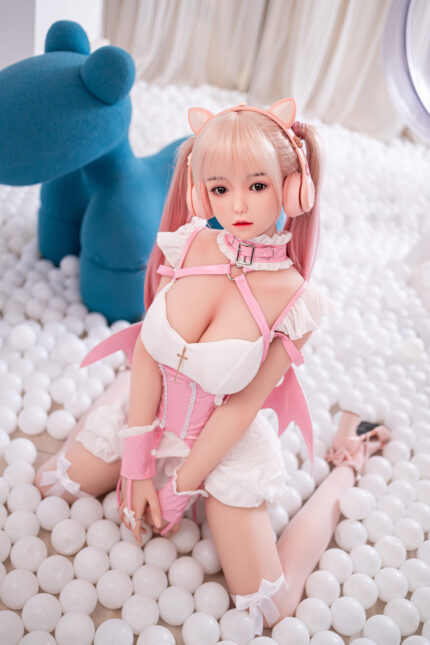 Cosplay sex dolls Anime sex dolls silicone Head TPE body sex doll Japanese sex doll Asian sex doll D-Cup   (Silicone Head #408-Mei）