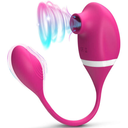2-in-1 Clitoral Suction Stimulator with Egg Vibrator (149)