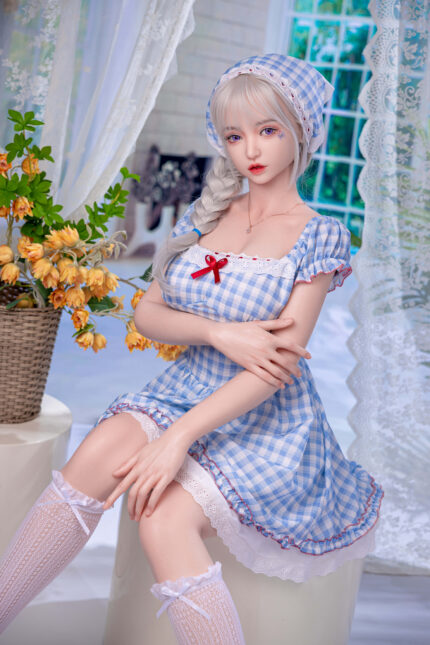 Silicone Head TPE body Sex doll Japanese sex doll Asian sex doll C-Cup (Silicone Head #457)